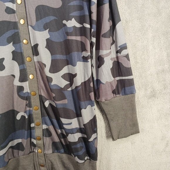 NWT MEROKEETY Light Dress Sweater Size SMALL(4-6)Camouflage Knit Casual - Picture 4 of 12